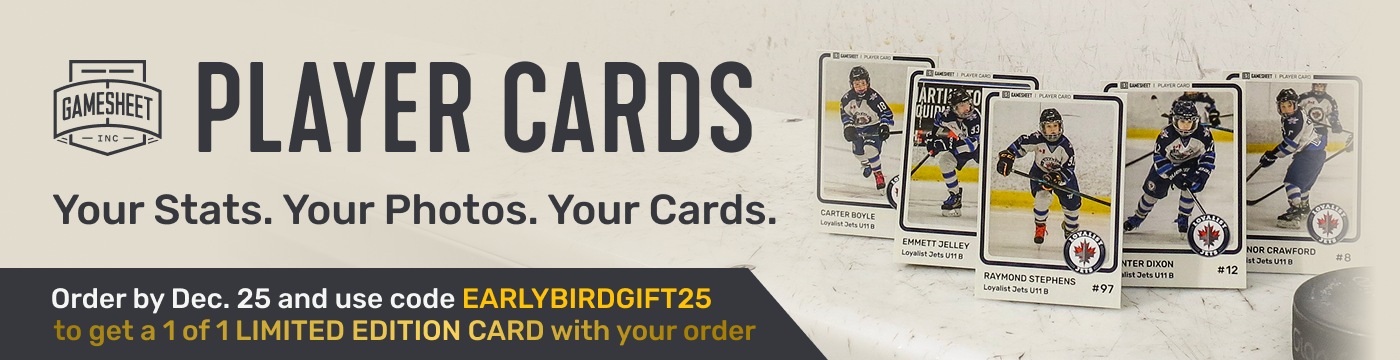 Custom Player Cards - The best way to memorialize your season