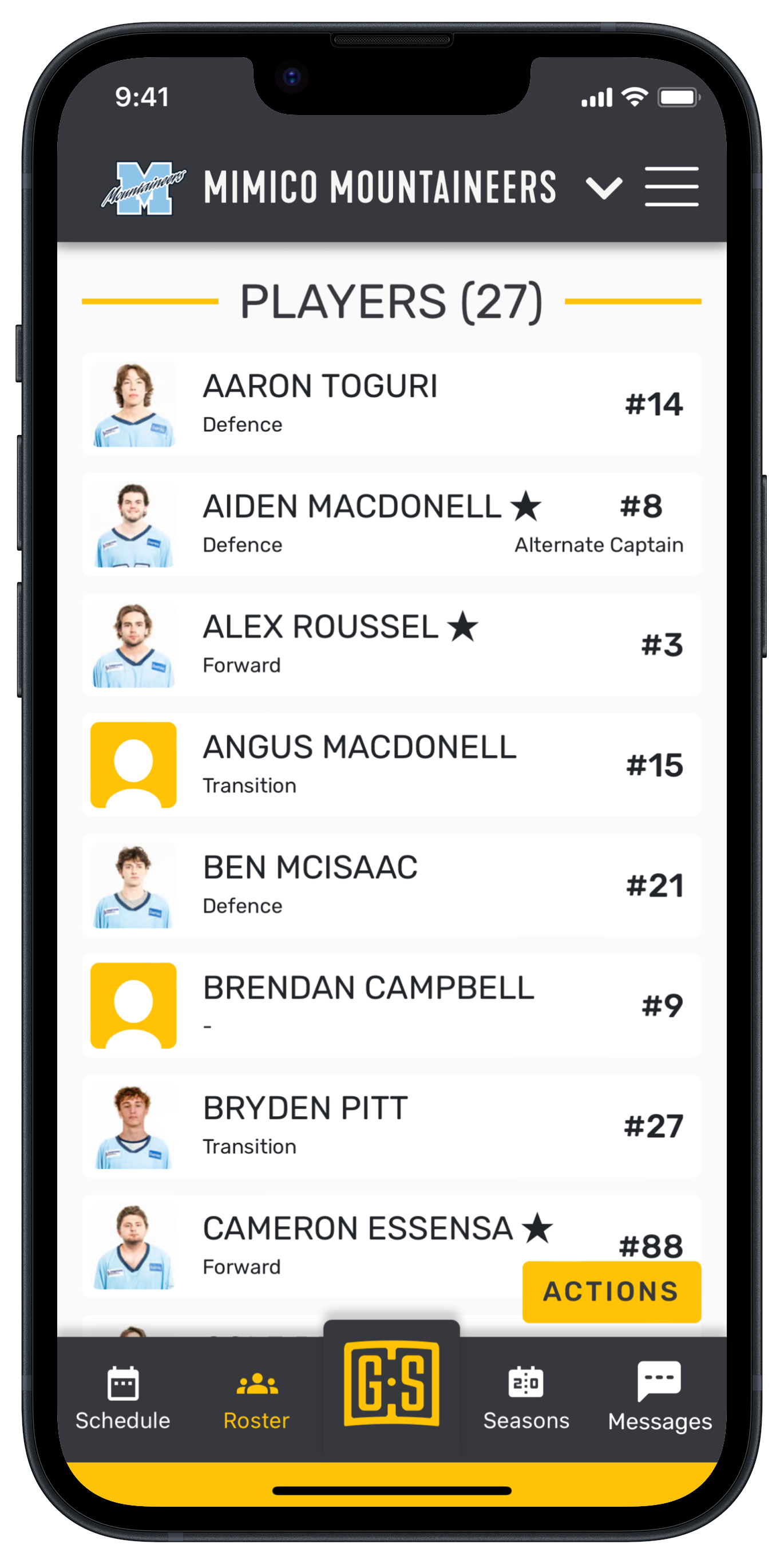 Teams App - Roster Upload